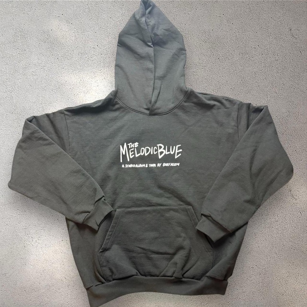 Baby Keem‎ The Melodic Blue Tour Hoodie XXL Oversized Rap Merch